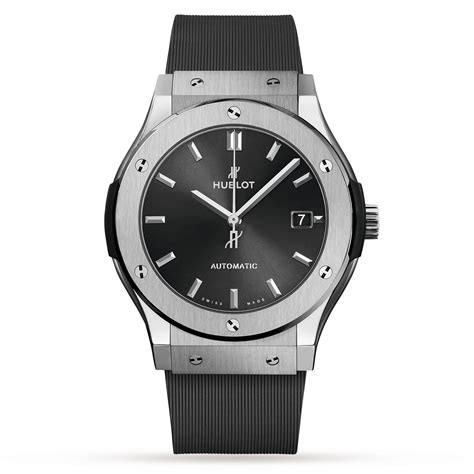 hublot classic fusion 45mm men black|Hublot classic fusion price.